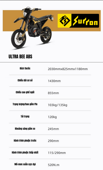 Đột Phá Địa Hình: Sur-ron Storm Bee ABS - Cơn Bão Mới Trong Thế Giới Cào Cào Điện - MÔTÔ ĐỊA HÌNH