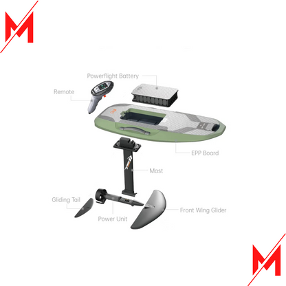 Waydoo Flyer Evo Lite – Ván lướt sóng điện tử hydrofoil gọn nhẹ, dễ làm chủ cho người mới - MÔTÔ ĐỊA HÌNH